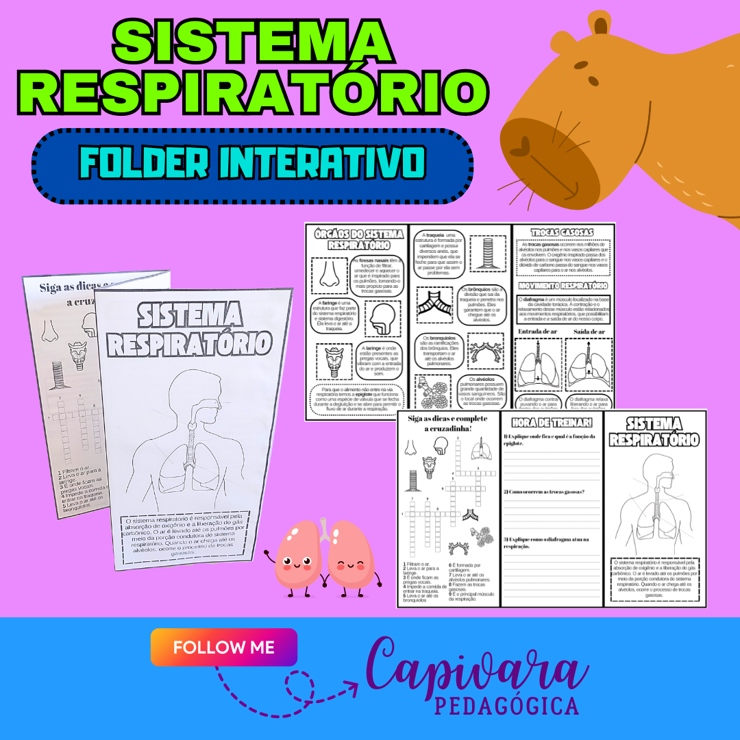 FOLDER INTERATIVO - SISTEMA RESPIRATÓRIO
