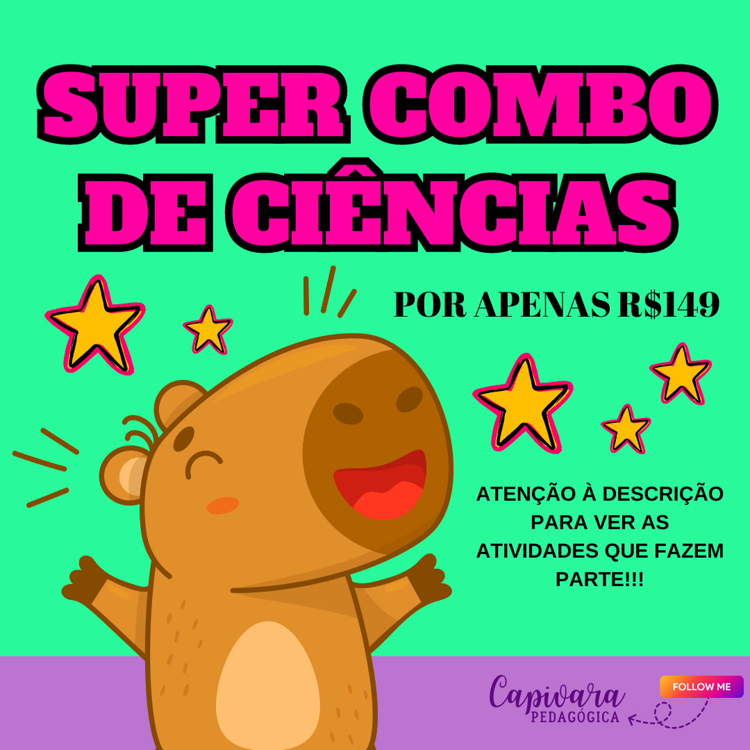 SUPER COMBO DE CIÊNCIAS
