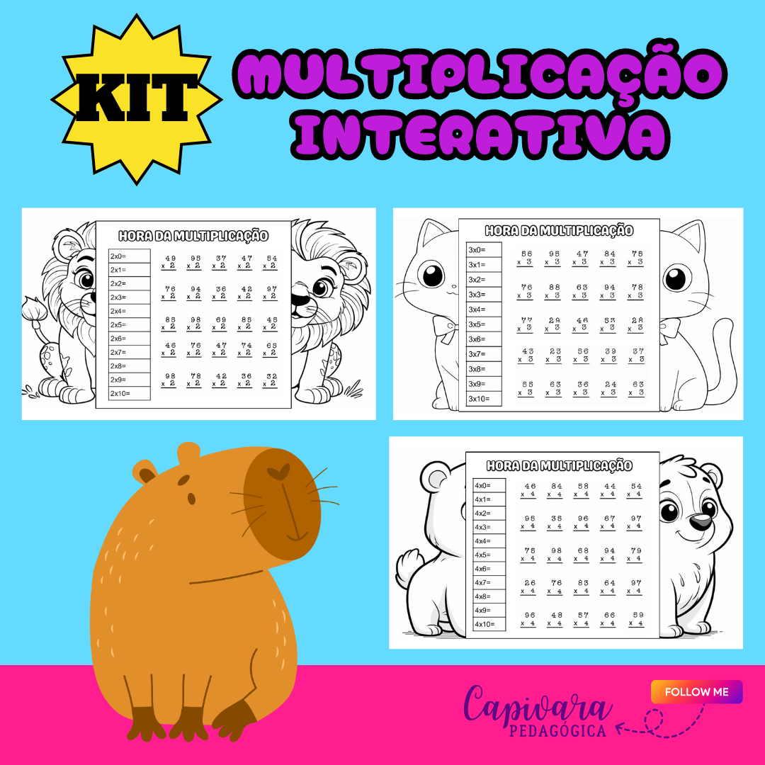 MULTIPLICAÇÃO INTERATIVA