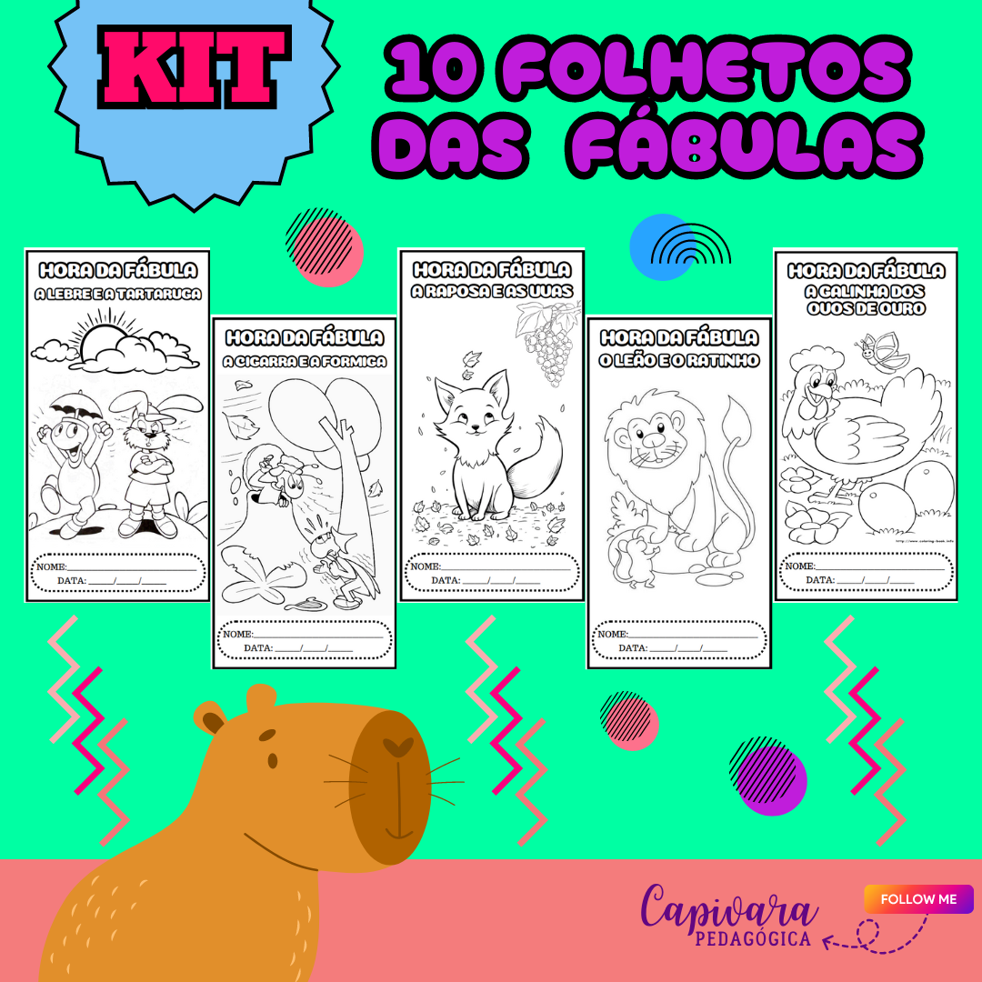 O KIT – FOLHETOS DAS FÁBULAS