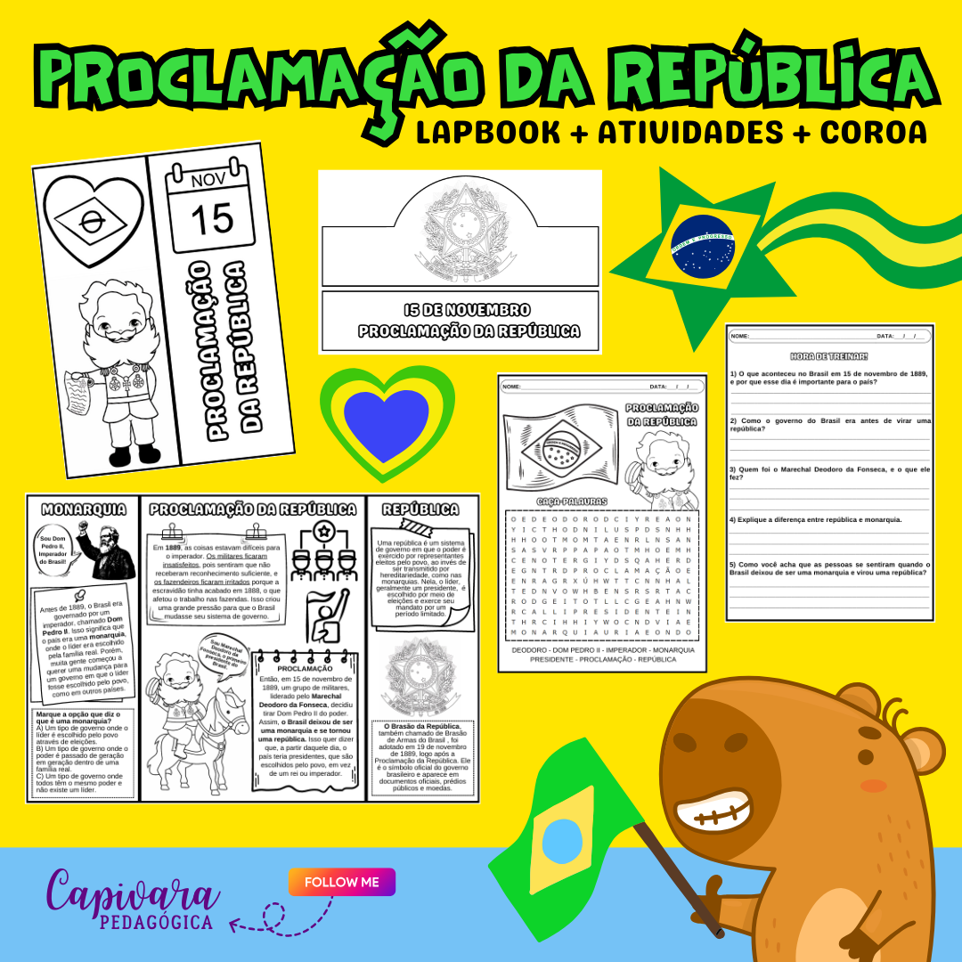 KIT PROCLAMAÇÃO DA REPÚBLICA