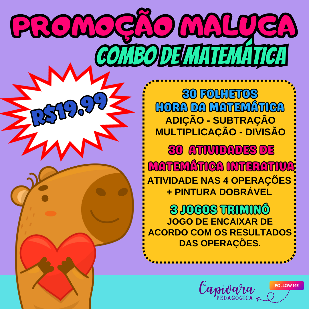 PROMOÇÃO MALUCA - MATEMÁTICA