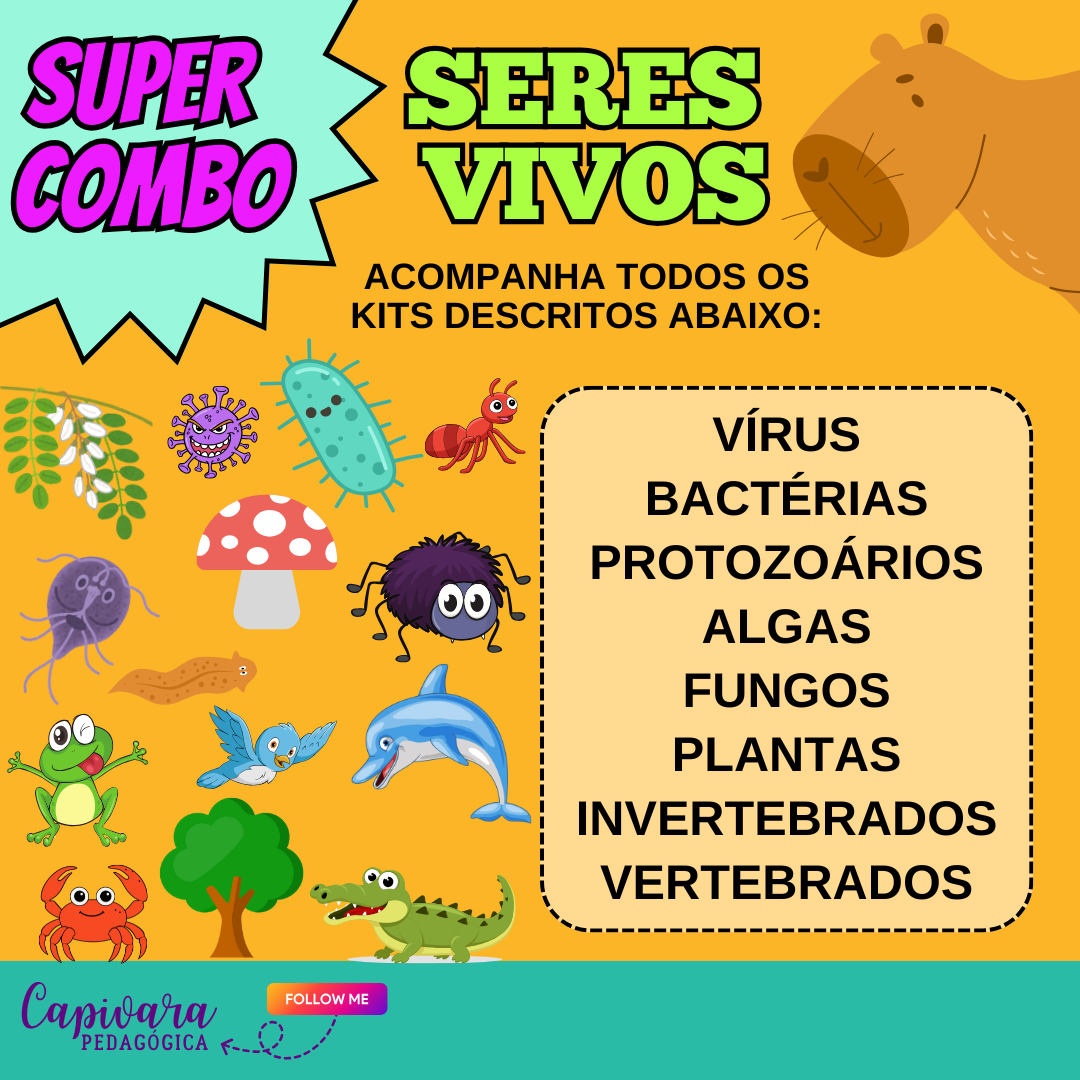 SUPER COMBO - REINOS DE SERES VIVOS