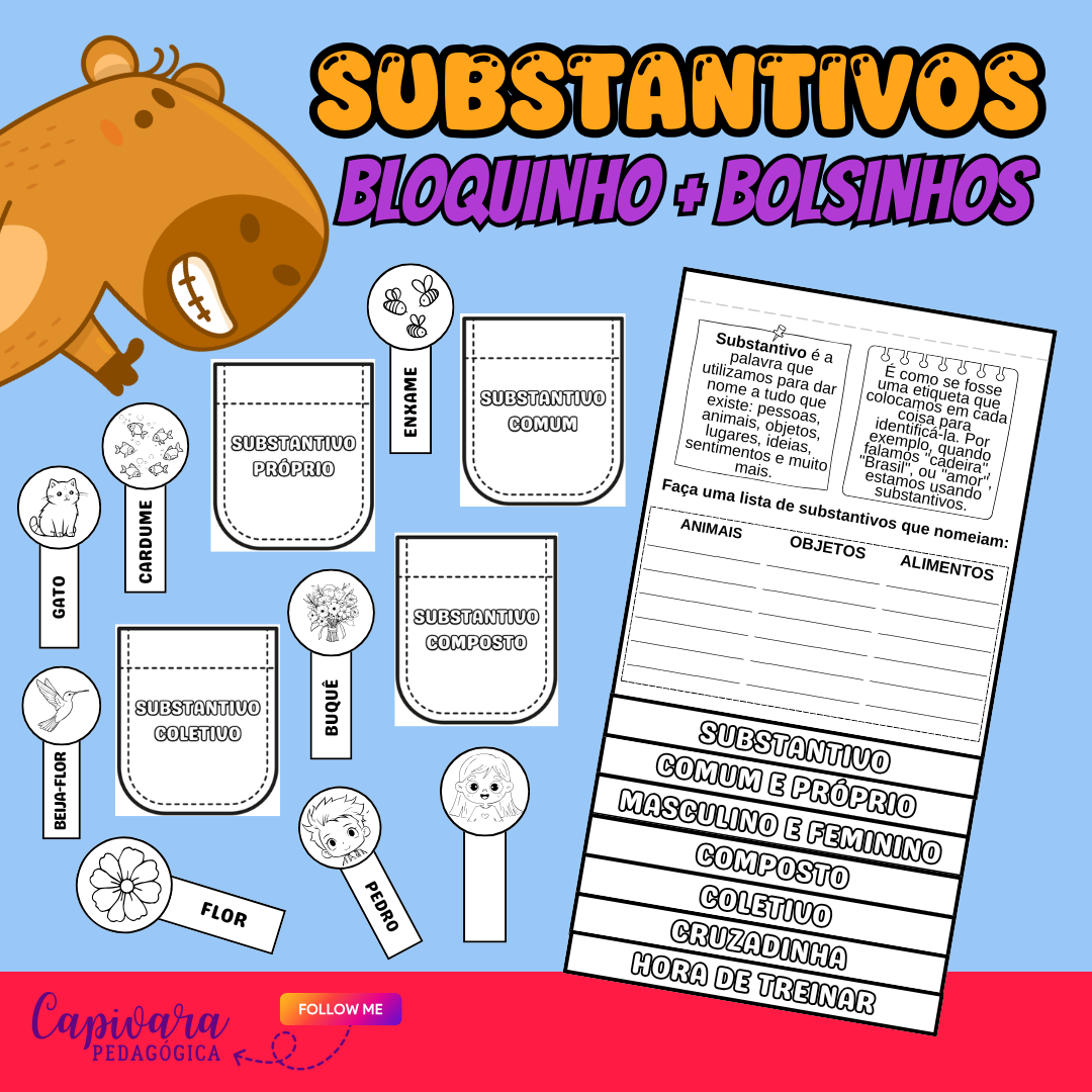 BLOQUINHO - SUBSTANTIVO
