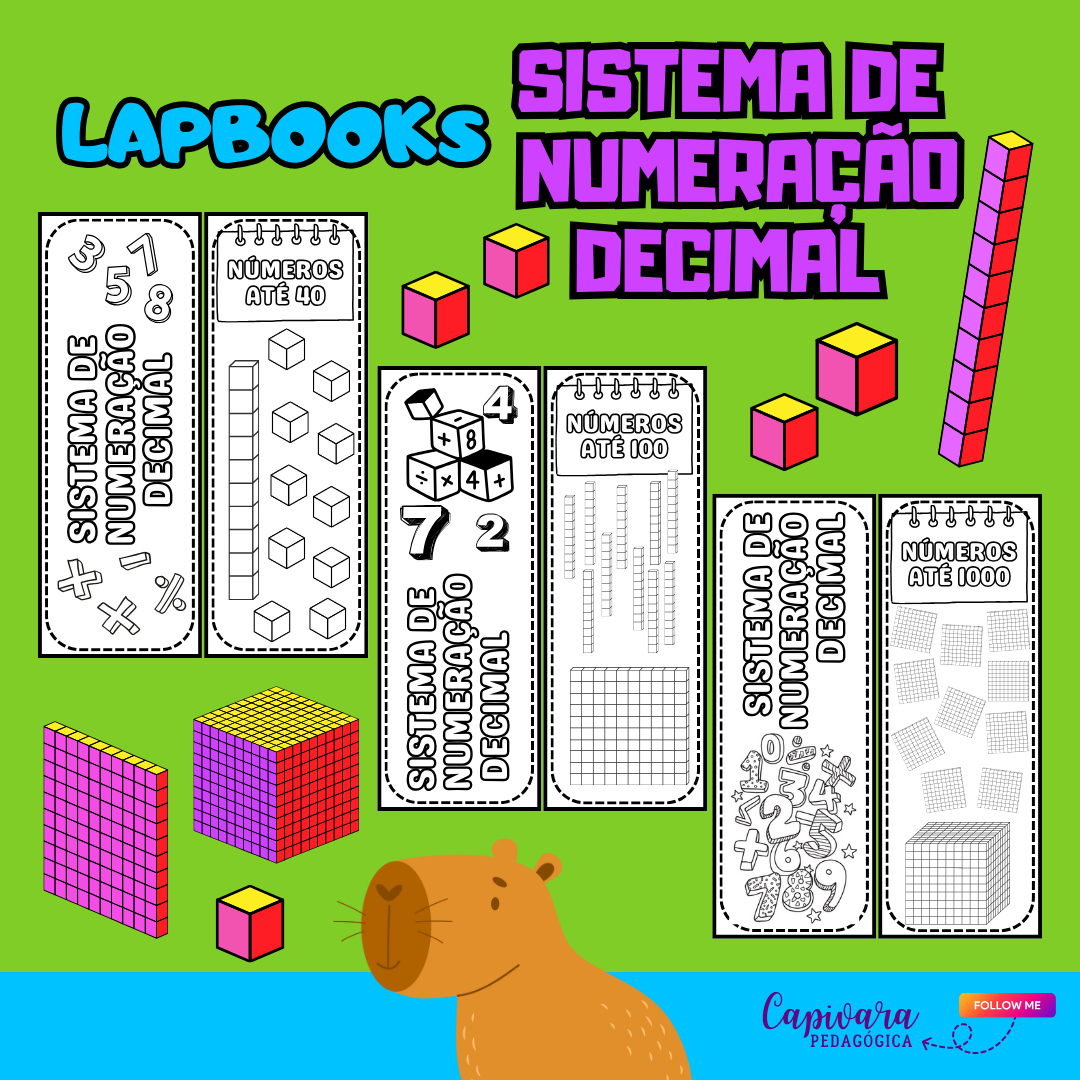 LAPBOOKS - SISTEMA DE NUMERAÇÃO DECIMAL