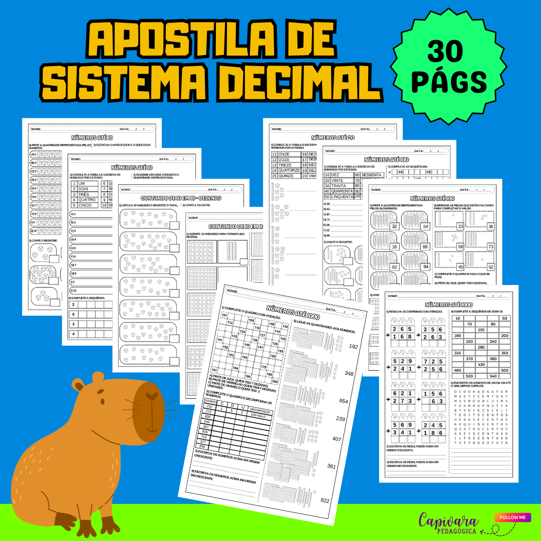 APOSTILA DE SISTEMA DECIMAL