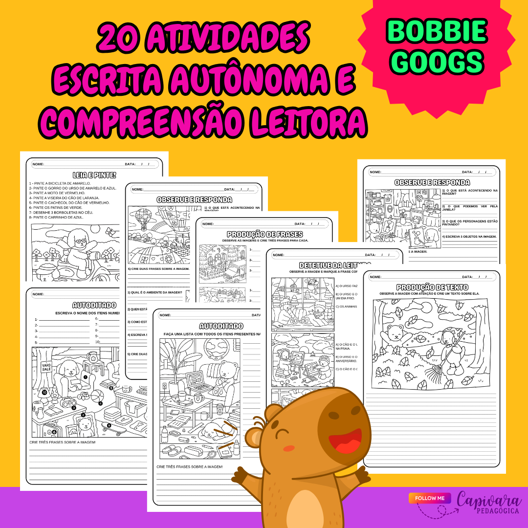 ATIVIDADES ESCRITA AUTÔNOMA E COMPREENSÃO LEITORA