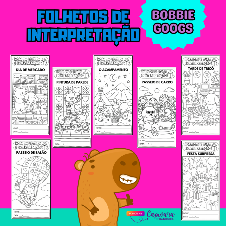 FOLHETOS DE INTERPRETAÇÃO – BOBBIE GOODS – Capivara Pedagógica