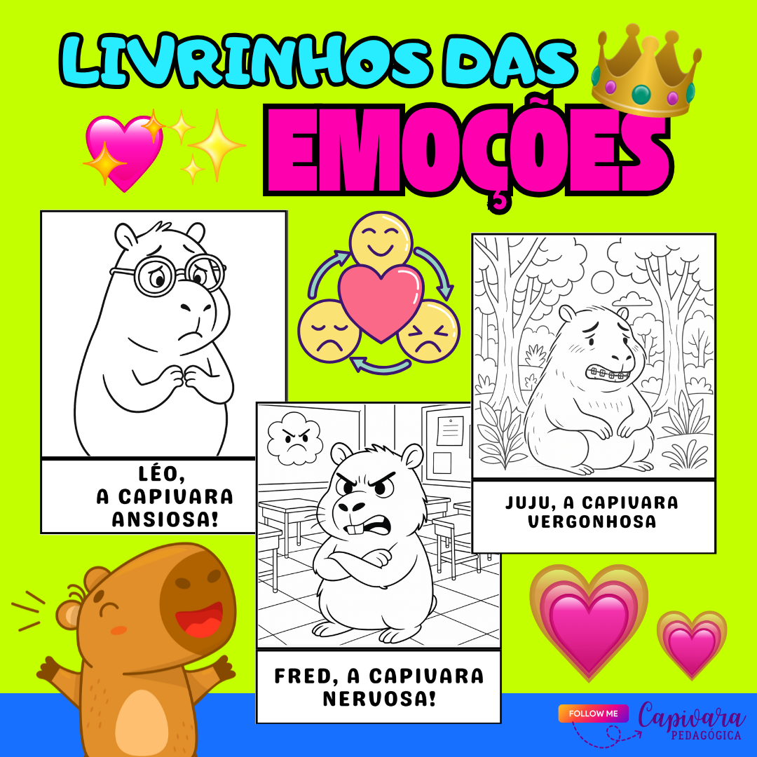 LIVRINHOS DAS EMOÇÕES