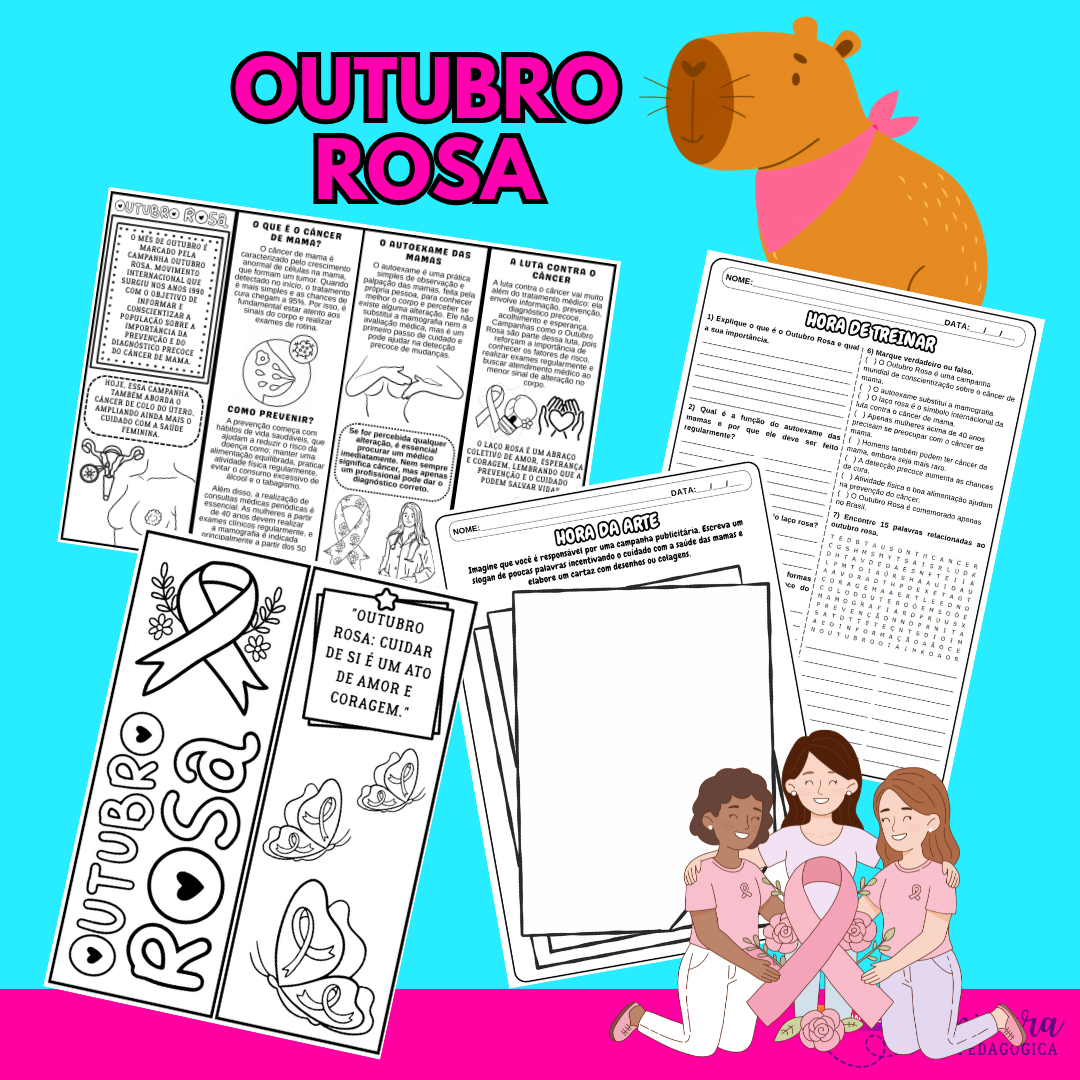LAPBOOK OUTUBRO ROSA