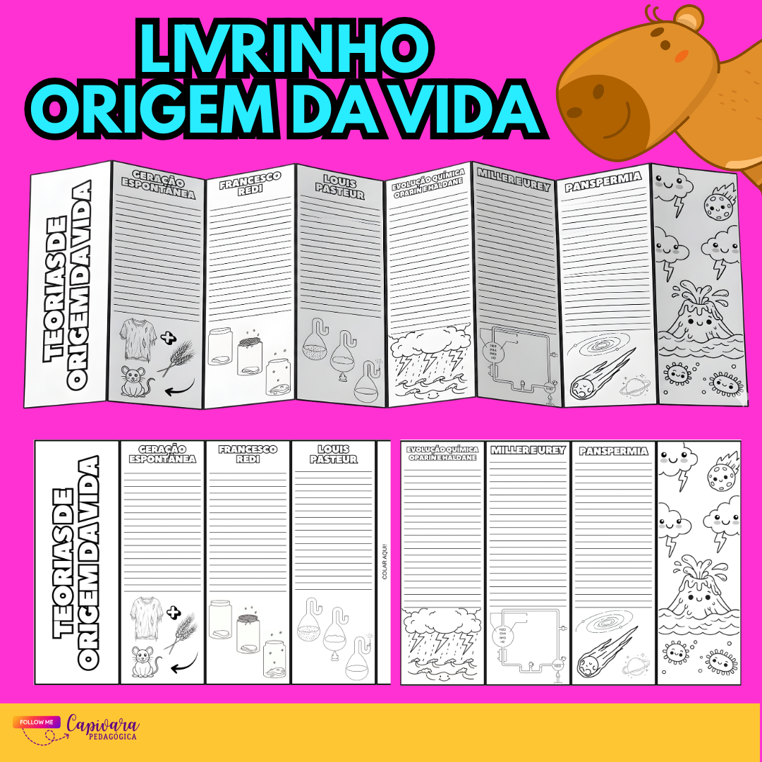 LIVRINHO - ORIGEM DA VIDA