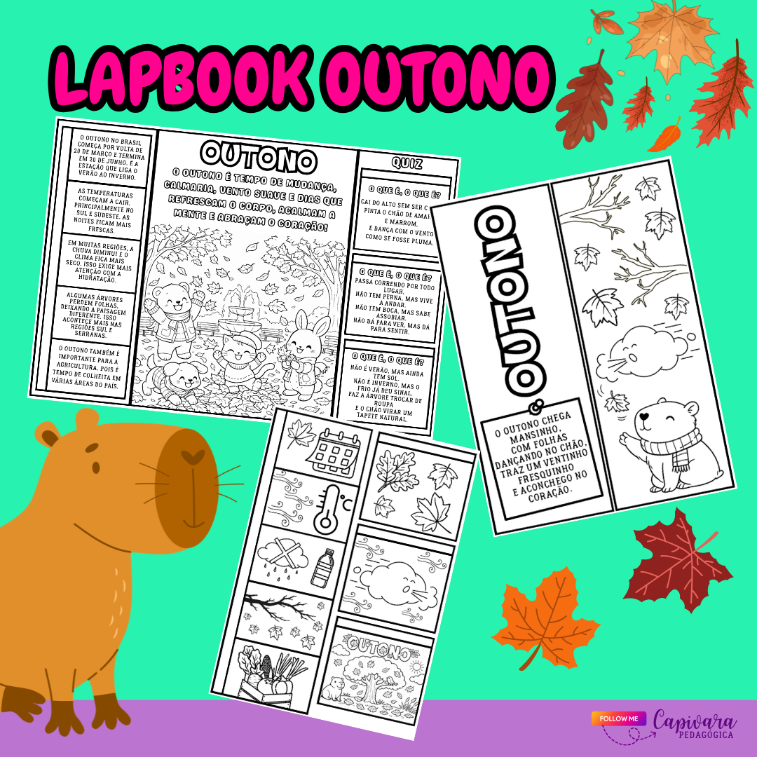 LAPBOOK OUTONO