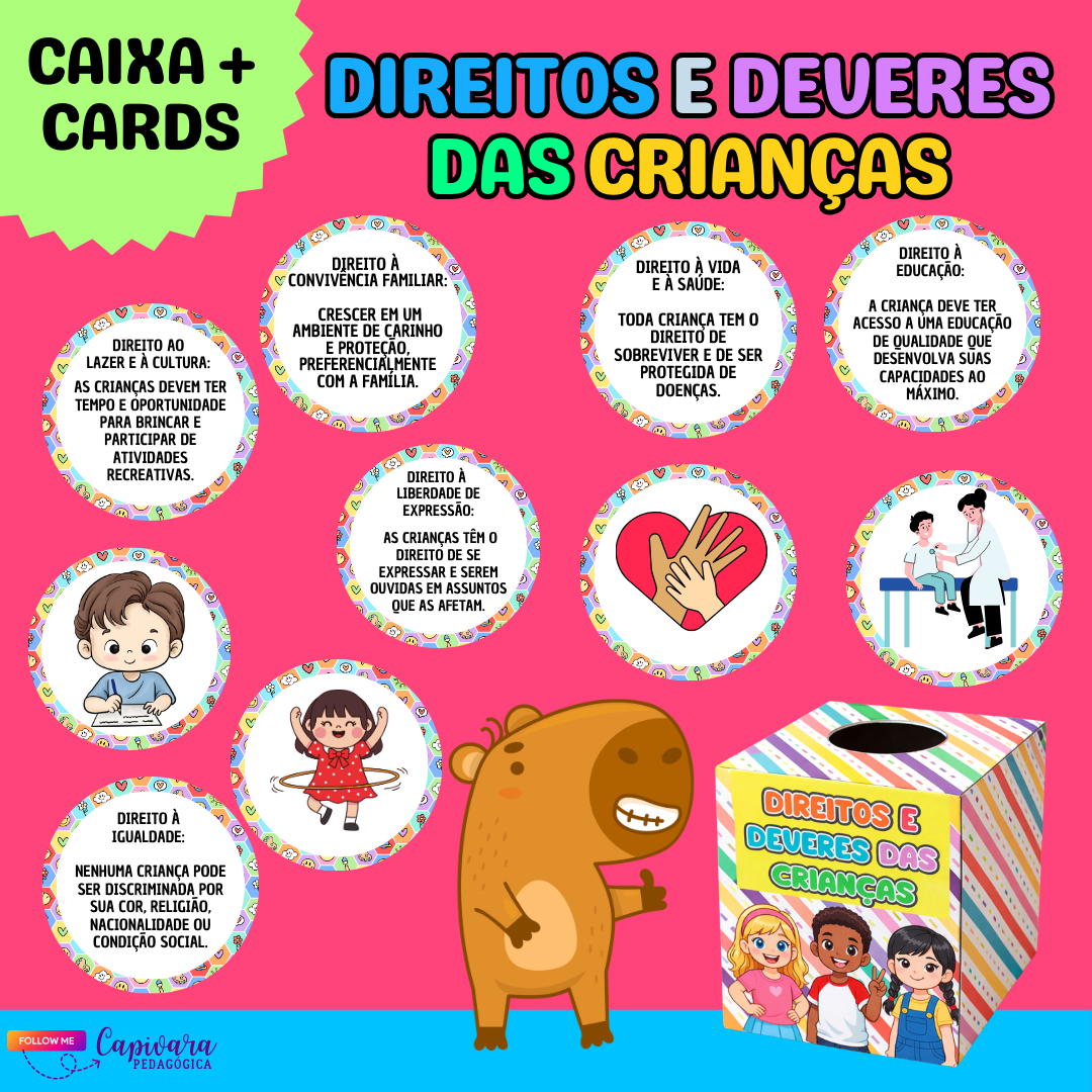 DIREITOS E DEVERES DAS CRIANÇAS