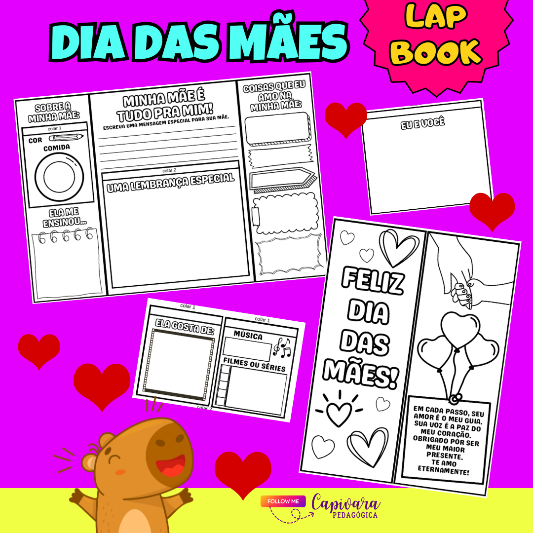 LAPBOOK - DIA DAS MÃES