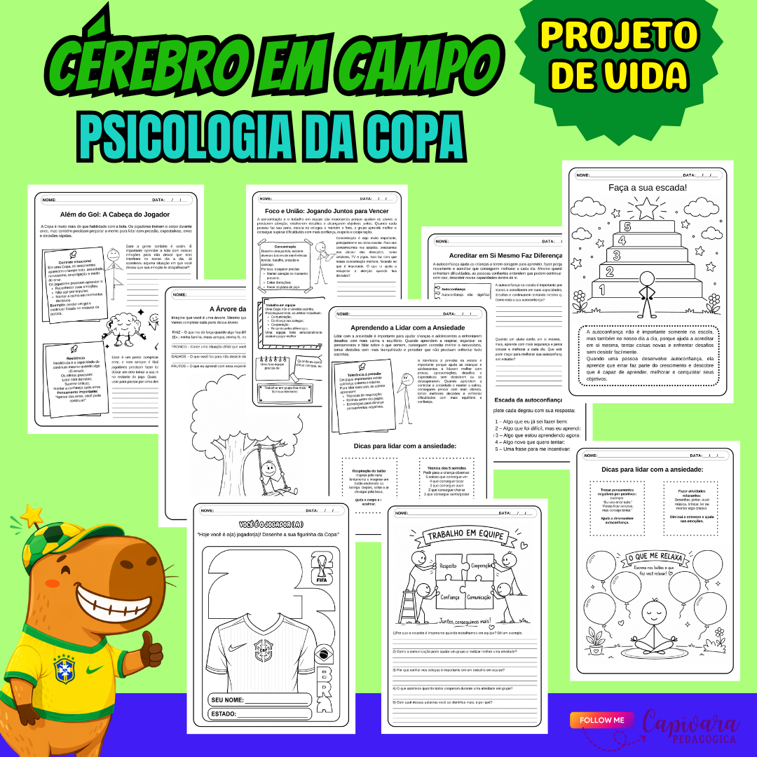 CÉREBRO EM CAMPO - A PSICOLOGIA DA COPA