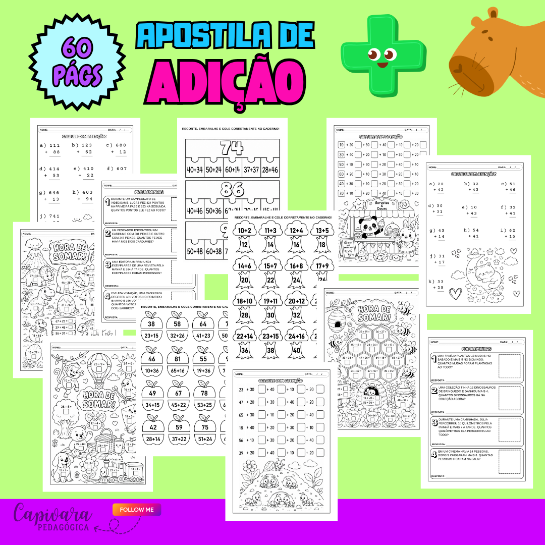 APOSTILA DE ADIÇÃO